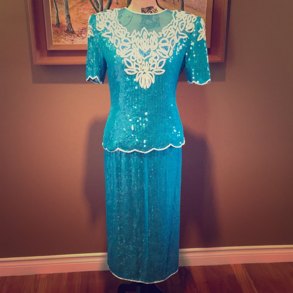 Gorgeous vintage turquoise set
